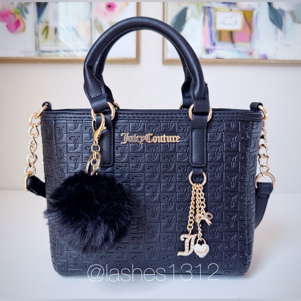 JUICY COUTURE Bag Lucky Charms Mini Crossbody Tote - Black